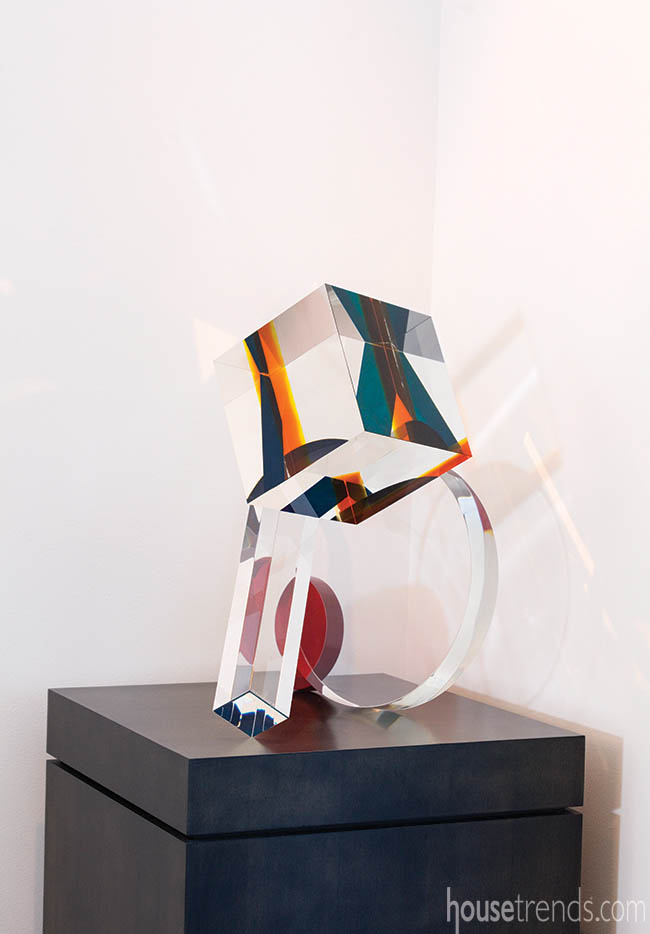 Pedestal built to display artwork