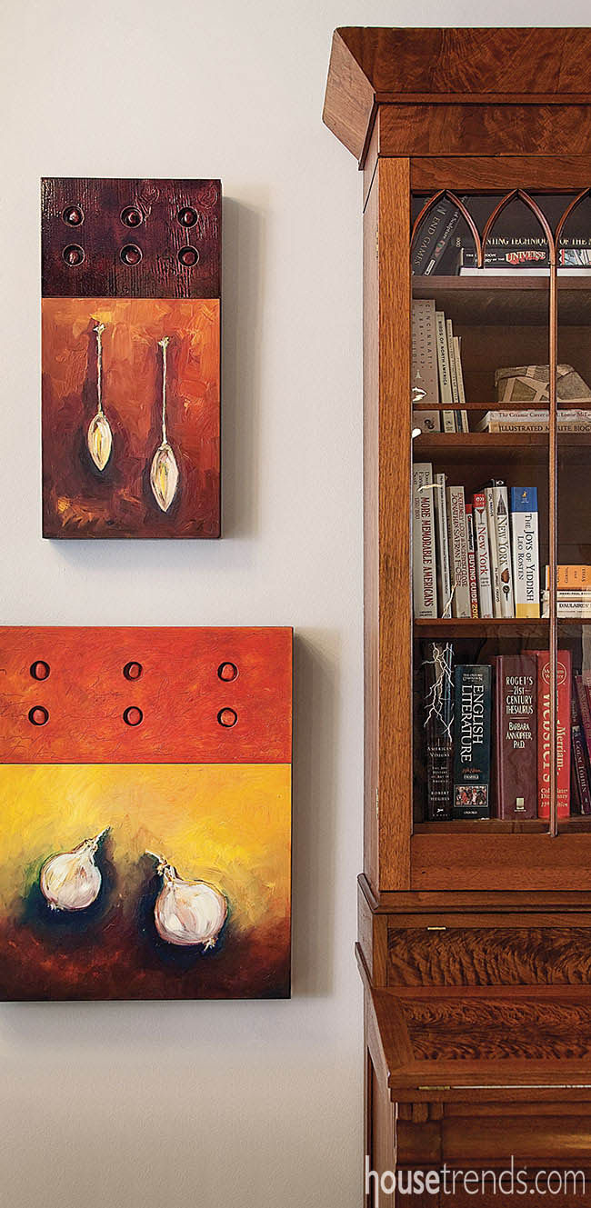 Artwork helps to bridge two spaces