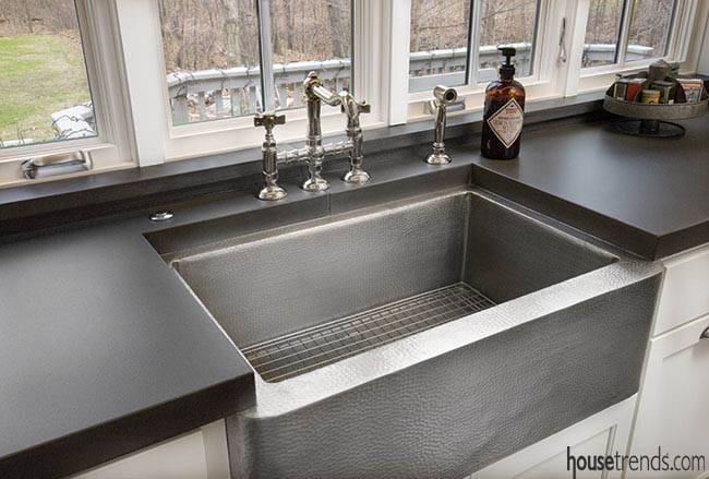 Kitchen sink gets a view