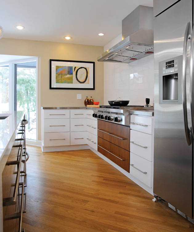 Modern Kitchen In A Retro Neighborhood