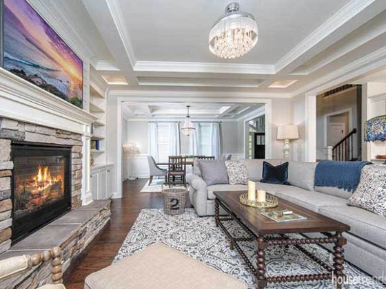 Light and bright living room