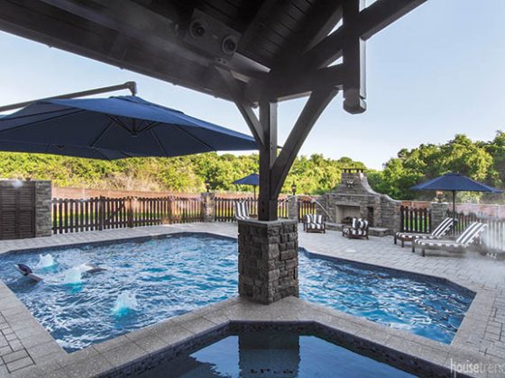 Misters keep sunbathers cool