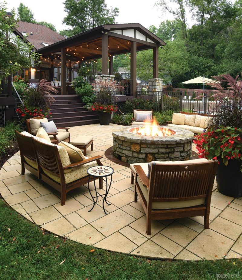 Fire pit surround gets an expansion