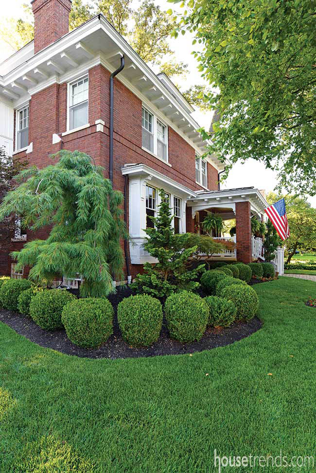 Home's exterior shows a mix of styles