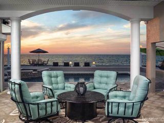 Outdoor living space with a gorgeous view
