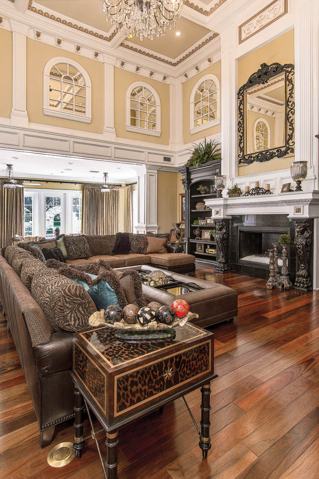 Living room design gets custom accessories