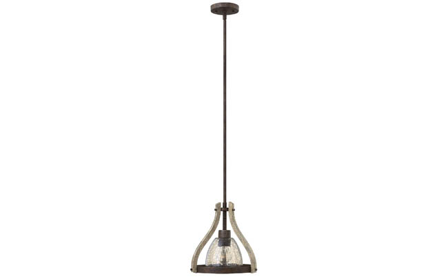 Pendant light with historical charm