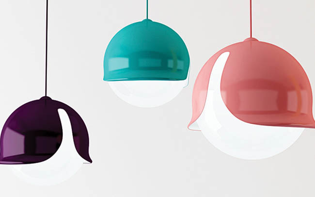 Pendant light brings nature inside