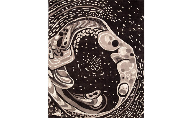 Rug design celebrates the stars