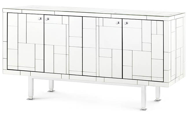 Mirror cabinet with plenty of storage space