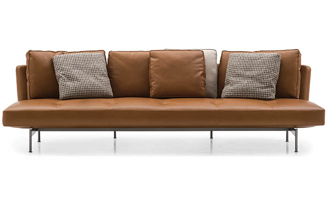 Sofa designed with floating in mind