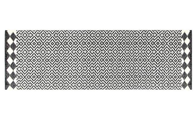 Rug made from recycled plastic bottles