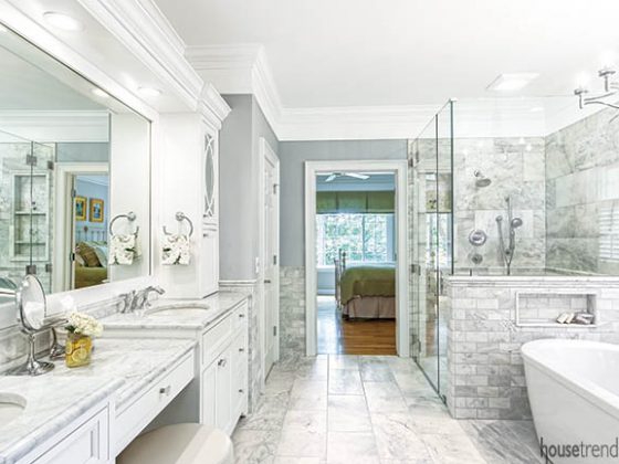 Master bath gets a spa-like update