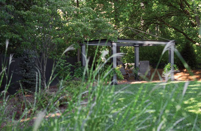 Back yard gets an exclusive hideaway