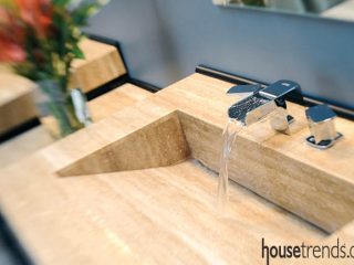 Sinks help to create a modern bathroom