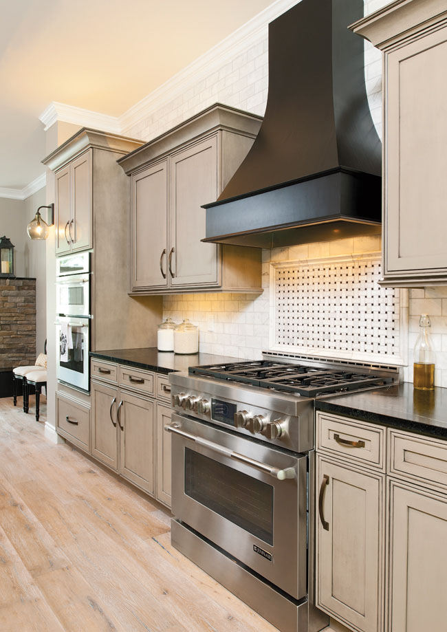 Kitchen appliances pay homage to countertops