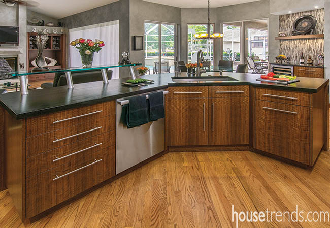 Kitchen appliances add a finishing touch