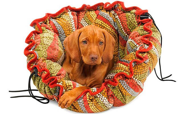 Pet bed is perfect for the family pooch