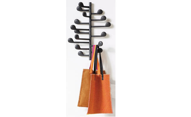 Coat hanger with a musical theme