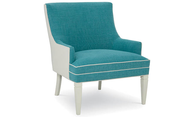 Chair adds fun color to a sitting area