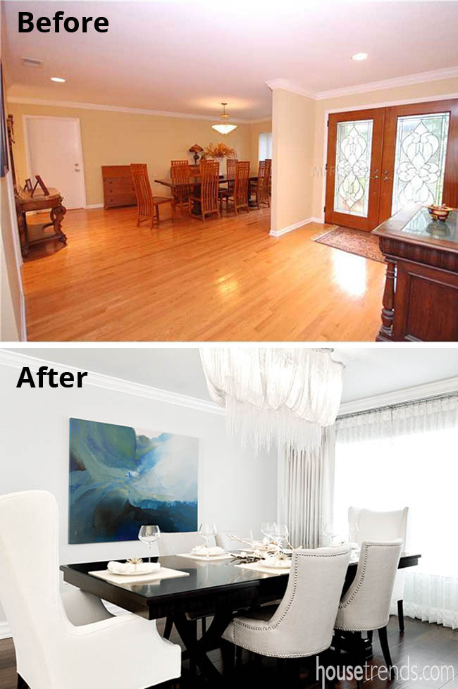 Remodel brings a formal dining room to life