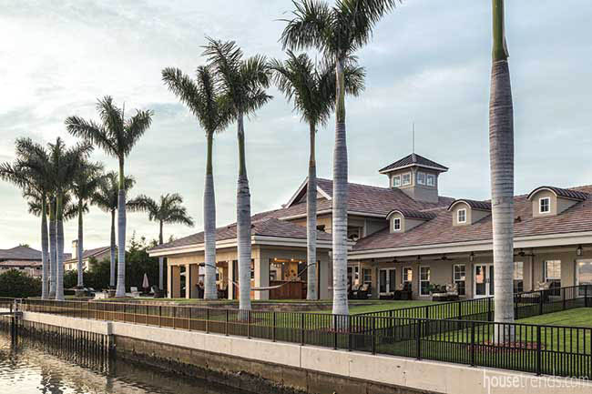 Outdoor living space complements a home