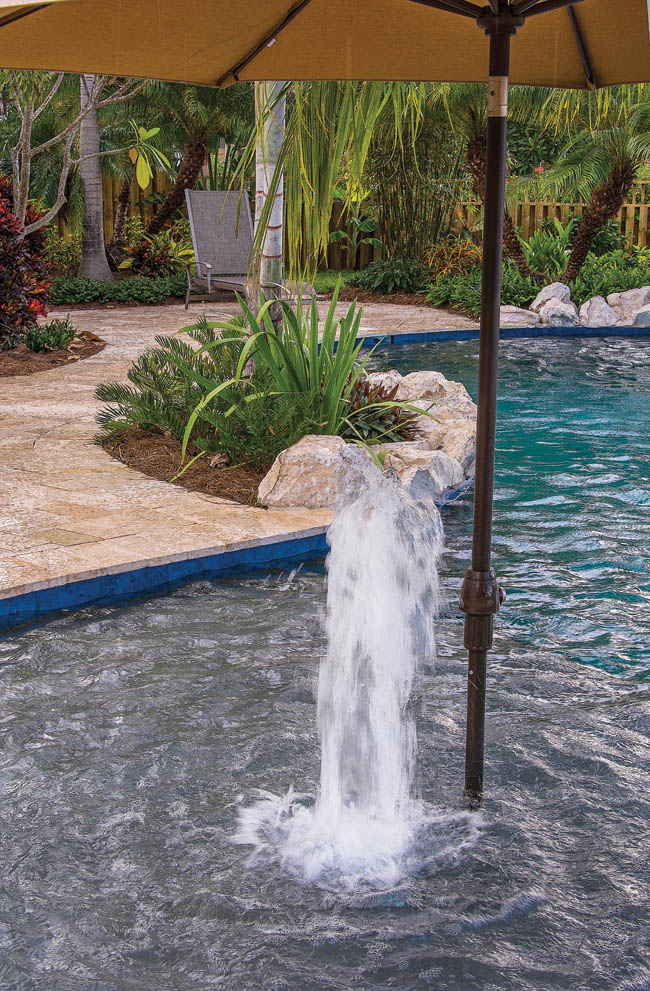 Swimming pools make a splash