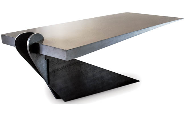 Unique table looks ready to topple
