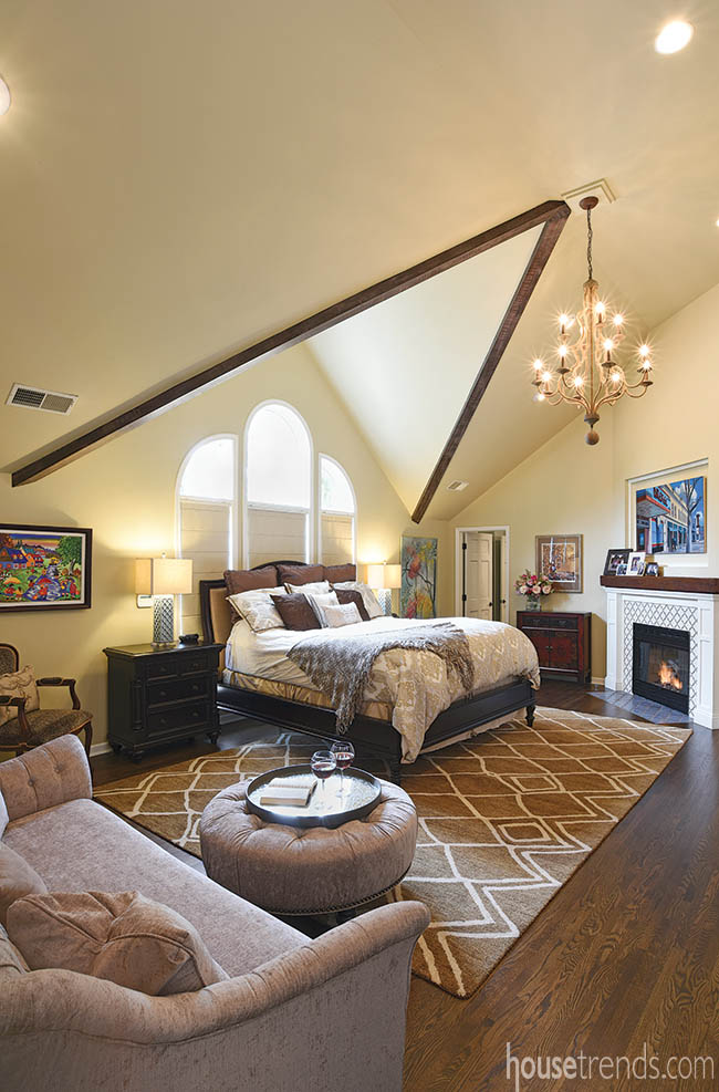 Master bedroom gets a space all its own