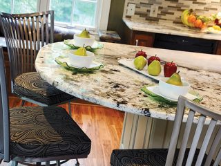 Granite countertops offer something new every time