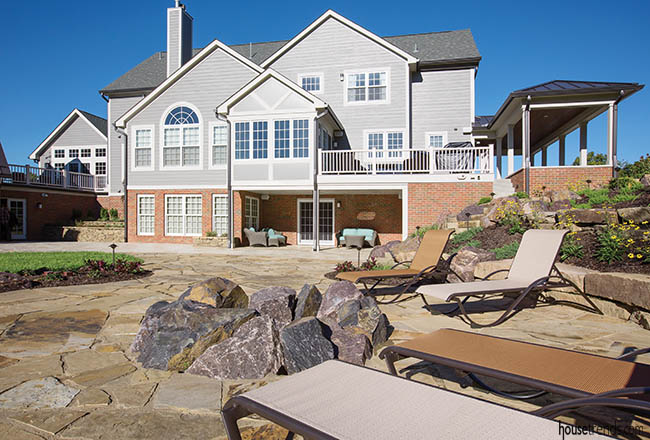 Patio serves as the perfect place for a night at home