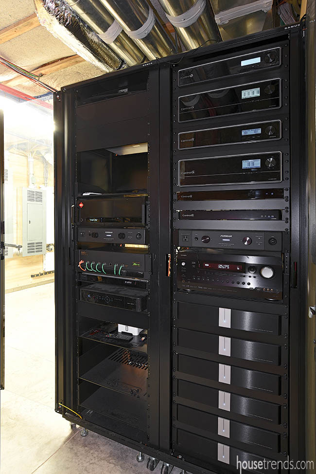 Home automation system puts everything at the homeowner's fingertips