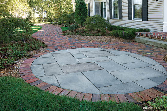 Front stoop and walkway get an update