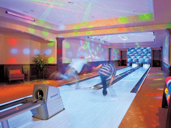 Lights add excitement to a traditional game