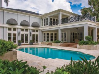 Inground pool worthy of a vacation villa
