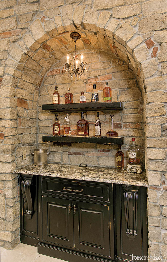 Unique bar design makes a splash