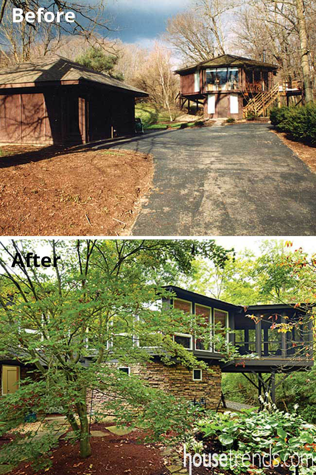 Remodel results in a screened-in porch
