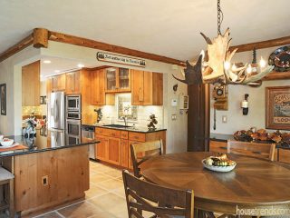 Kitchen remodel separates work and pleasure