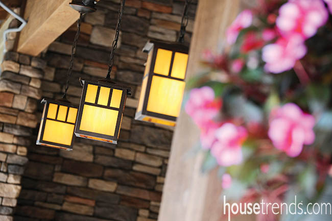 Outdoor lighting ideas shake up a bar design