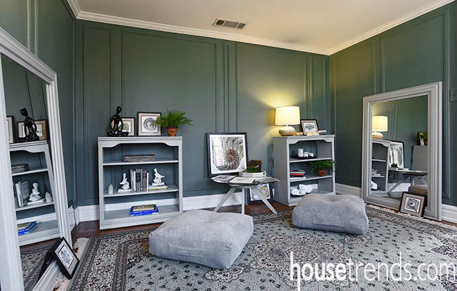 Mediation room from 2015 DPVA Designers' Show House & Gardens