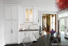 Wet bar gets a convenient location
