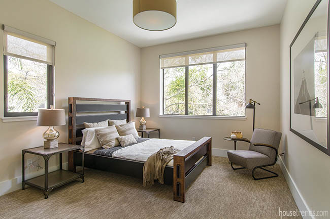 Bedroom design embraces simplicity