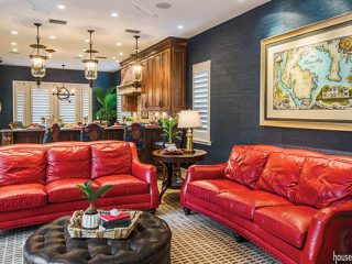 Bright furniture makes a statement