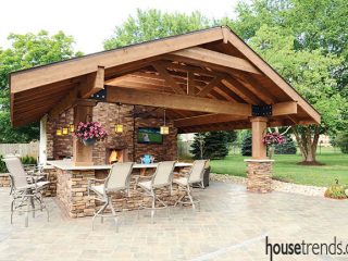 Outdoor living space brings everyone together