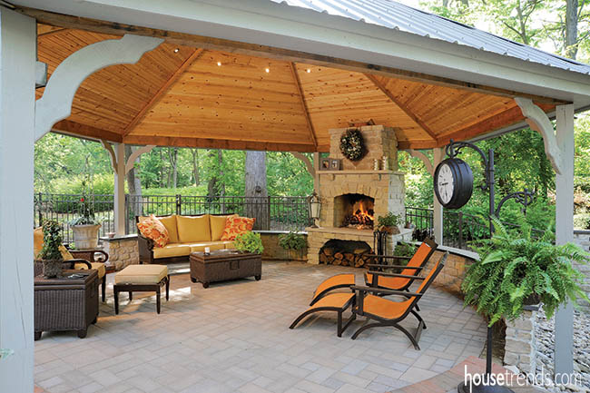 Outdoor furniture serves every situation