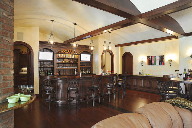 Woodwork helps to establish a classic design