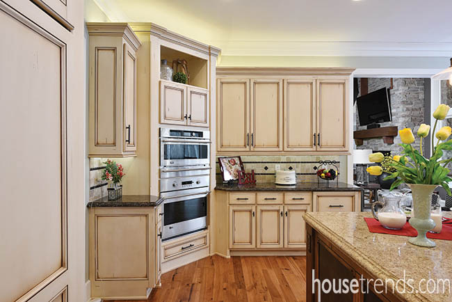 Kitchen cabinets with a personal touch