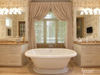 Soaking tub gets a view-and privacy