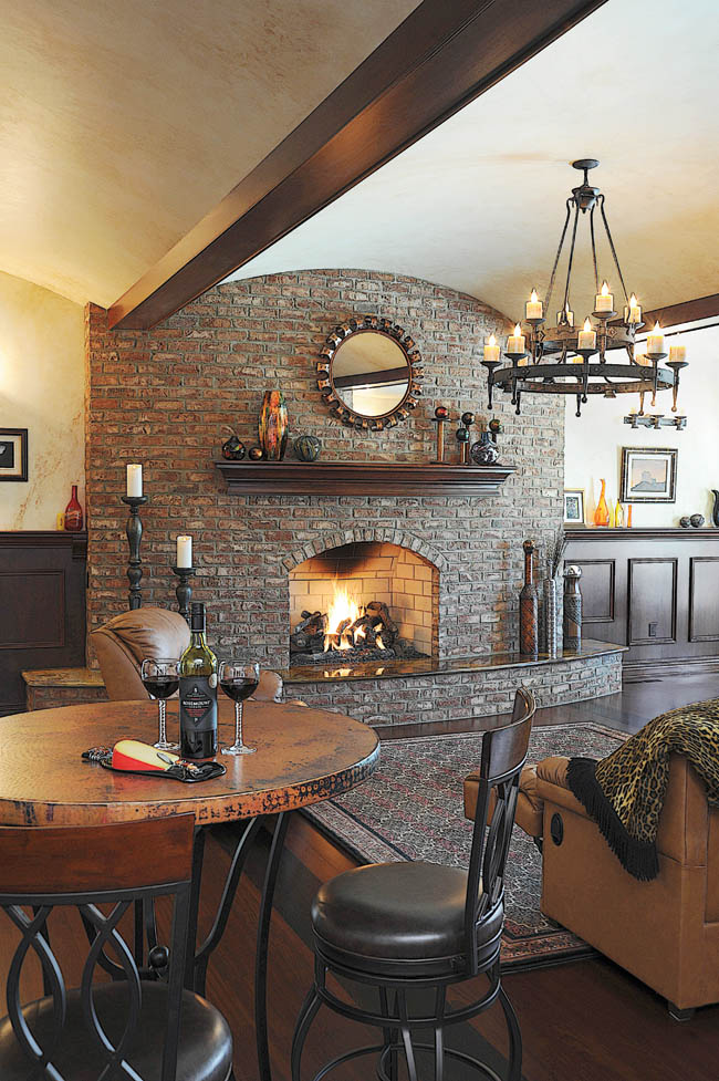 Light fixtures keep a home cozy