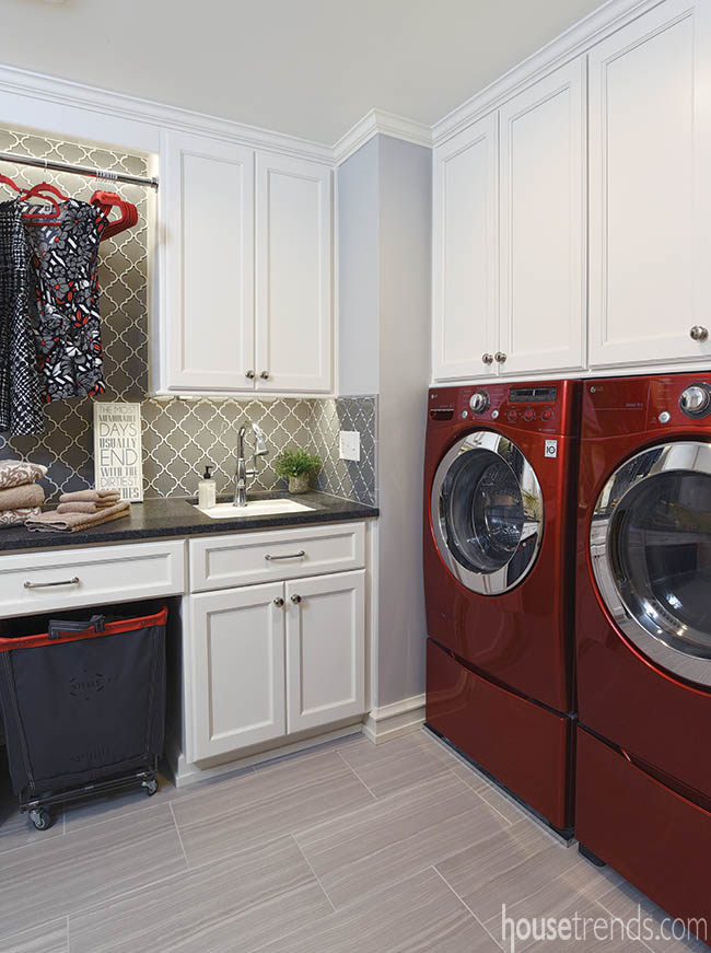 Laundry room gets a much-needed update